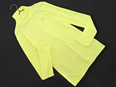 UNDER ARMOUR アンダーアーマー ハイネック トレーニングウェア Tシャツ sizeSM/黄 ■◇ レディース