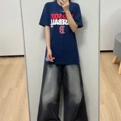 ナイキ ボストン レッドソックス ネイビー 半袖 Tシャツ