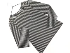 Lui Chantant ルイシャンタン ボーダー カットソー size38/黒 ■◇ レディースのサムネイル