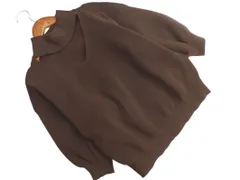 MURUA ムルーア チョーカーハーフ ニット セーター sizeF/茶 ■◇ レディース