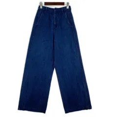 adidas　アディダス デニムパンツ size26/ブルー
