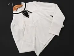 Ank Rouge アンクルージュ バラ レース ブラウス シャツ sizeM/白 ■◇ レディース