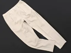 NATURAL BEAUTY BASIC ナチュラルビューティーベーシック タック クロップド パンツ sizeS/ベージュ ■◇ レディース