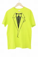 ナイキ NIKE ×OFF-WHITE オフホワイト NRG A6 Tee Lime Green ロゴ プリント 半袖 Tシャツ BQ0827-389 M ライムグリーン ブランド古着ベクトル 中古☆AA★●260214