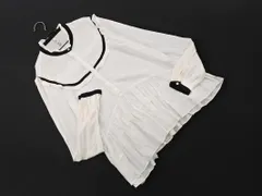 ZARA TRF ザラ トラファ フリル ギャザー ブラウス シャツ sizeL/白 ■◇ レディース