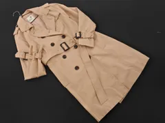 earth music&ecology アースミュージック＆エコロジー トレンチ コート sizeM/ベージュ ■◇ レディース