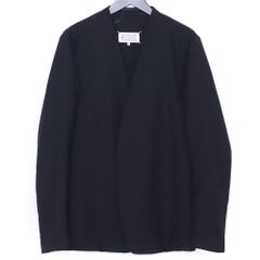 美品 メゾンマルジェラ 21SS ノーカラージャケット 46 S50BN0370 美品 メゾンマルジェラ 21SS ノーカラージャケット 46 S50BN0370