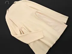 OPAQUE オペーク 切替 ボトルネック リブ チュニック ニット セーター sizeM/アイボリー ■◇ レディースのサムネイル