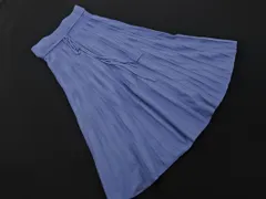 Mila Owen ミラオーウェン ニット ロング スカート sizeone/水色 ■◇ レディース