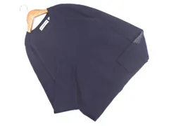 UNIQLO ユニクロ ANYA HINDMARCH アニヤハインドマーチ カシミヤ100% ニット セーター sizeM/紺 ◇■ レディース