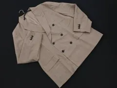 JOURNAL STANDARD ジャーナルスタンダード 千鳥柄 ダブル ジャケット sizeL/白ｘ茶 ■◇ メンズのサムネイル