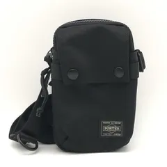 【中古】PORTER ユニット Shoulder bag ショルダーバッグ ブラック ポーター[10][240010512878]