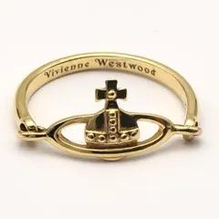 【中古】vivienne westwood VENDOME RING 指輪 XS ゴールド ヴィヴィアン・ウエストウッド 925[10][240010513162]