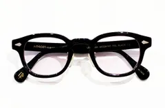 モスコット MOSCOT LEMTOSH BLACK レムトッシュ 度入り 眼鏡 メガネ アイウェア ブラック 黒 ブランド古着ベクトル 中古 ▲■ 260216