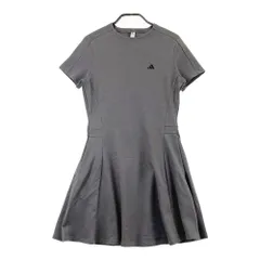 サイズ：M ADIDAS GOLF アディダスゴルフ IP4001 半袖ワンピース  グレー系 [240101655089] ゴルフウェア レディース ストスト