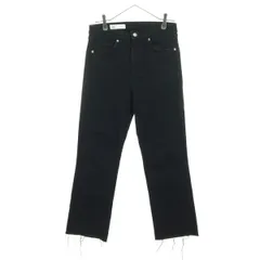 ZARA ザラ デニムパンツ 38 ブラック レディース 古着