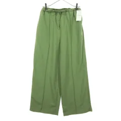 未使用 LEPSIM レプシィム ピンタック ワイドパンツ F カーキグリーン レディース 古着