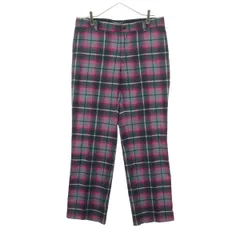 NIKE GOLF ナイキゴルフ チェック柄 ゴルフ ロングパンツ XL グレー系 メンズ 古着