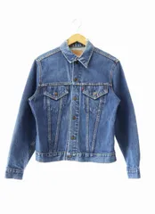 リーバイス Levi's 70s 70505 4th Big E 移行期 ボタン裏522 デニム ジャケット 青 インディゴ ブルー ブランド古着ベクトル 中古 251202