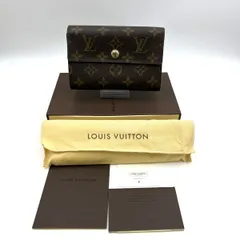 LOUIS VUITTON ルイヴィトン 3つ折り財布　 モノグラム ポルトフォイユ アレクサンドラ M60047  箱・布袋付 使用感有