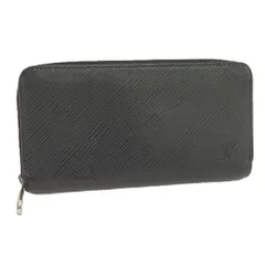 LOUIS VUITTON ラウンドファスナー長財布 ジッピーウォレット エピ ノワール ブラック M64838