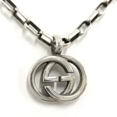 GUCCI ネックレス インターロッキングG シルバー925 SV925 GG