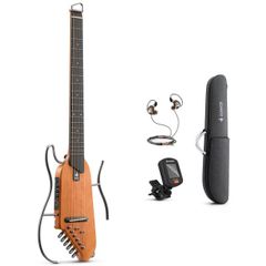 Asmuse 折りたたみ式トラベルヘッドレスギターALP AD-80ギグバッグ付