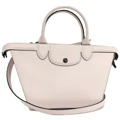 LONGCHAMP 2WAYバッグ レザー ピンク