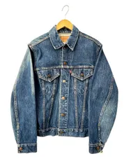 リーバイス Levi's VINTAGE ヴィンテージ 70s ボタン裏529 ビッグE デニム ジャケット ジージャン 70505-0217 44 インディゴ ブルー ブランド古着ベクトル 中古260204