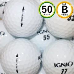 50個 IGNIO Bランク 中古 ロストボール イグニオ 送料無料 ゴルフボール sntのサムネイル
