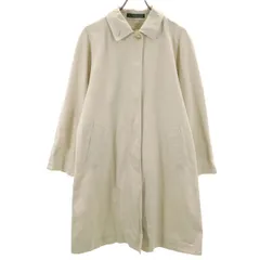 NEWYORKER ニューヨーカー ステンカラーコート 9AR ベージュ レディース 古着