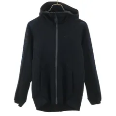 OAKLEY オークリー 長袖 ジップパーカー S ブラック メンズ 古着