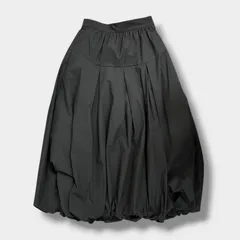 Natural Bauty Basic 切替タックバルーンスカート ナチュラルビューティーベーシック ブラック PS スカート 017-4220856