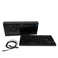 ♪4113 ロジクールG プロ 有線ゲーミングキーボード G-PKB-002LN 中古 Logicool G Pro