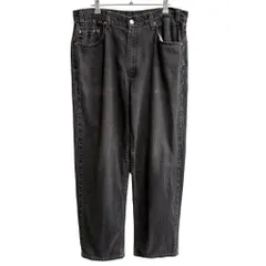 2000年 Levi's リーバイス 550 RELAXED FIT ブラックデニムパンツ 黒系 W36×30 No.M977