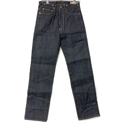 【中古美品】 EVISU エヴィス BUTTONFLY DENIM PANTS LOT2111 ボタンフライ デニムパンツ シンチバック ジーンズ ボトムス 【156-260401-as-07-izu】