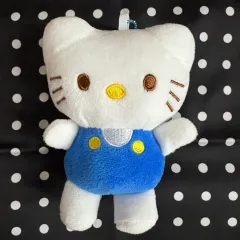 (新品)リボンを깜빡したHELLO KITTYぬいぐるみキーホルダー