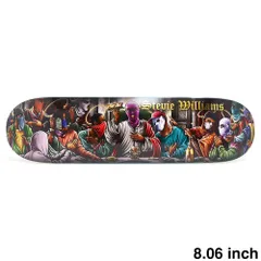 DGK DECK ディージーケー デッキ STEVIE WILLIAMS LAST SUPPER 8.06　スケートボード スケボーのサムネイル