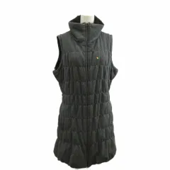 アーノルドパーマー Arnold Palmer GOLF ワンピース ノースリーブ M グレー ハイネック キルティング 中綿 ベスト ゴルフウェア /PP ■ECA003