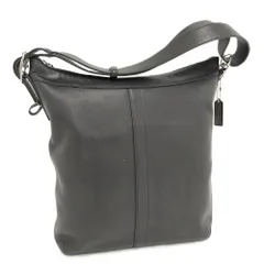 COACH ショルダーバッグ レザー ブラック 9177