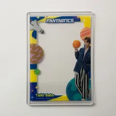 FANTASTICS 佐藤大樹 カードケース ラウンドワン