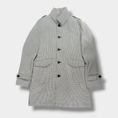 Person's For Men コート パーソンズ アウター 千鳥格子 ステンカラーコート チェスターコート Lサイズ ジャケット