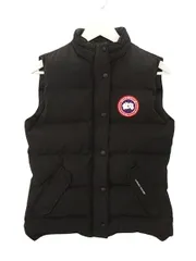 カナダグース CANADA GOOSE FREESTYLE VEST 2832L フリースタイル ダウンベスト S 黒 ブラック ジップアップ アウター ☆AA★