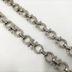 Salvatore Ferragamo ネックレス ガンチーニ メッキ シルバーのサムネイル