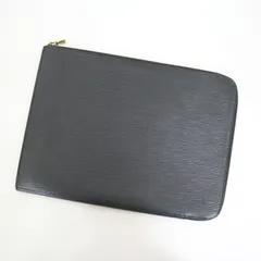 LOUIS VUITTON ポッシュドキュマン クラッチバッグ エピ ノワール M54492のサムネイル