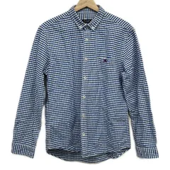 Burberry Black Label(バーバリーブラックレーベル) 長袖シャツ サイズ3 L メンズ - ブルー×白 チェック柄