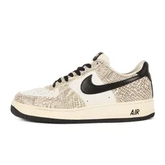 NIKE ナイキ サイズ:US9.5(27.5cm) | AIR FORCE 1 LOW RETRO COCOA SNAKE / 白蛇 (2018年製 / 845053-104) | エア フォース | トゥルーホワイト ブラック ココア【中古】