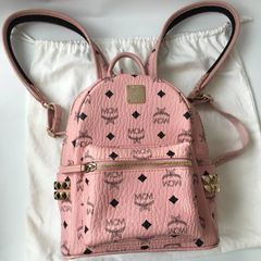 MCM リュック スモールサイズ ソフトピンク 正規品 - メルカリ