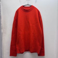 Auberge カシミア100% 赤 ニット 長袖 美品 - メルカリ