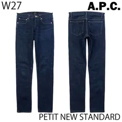 【USED／W27】A.P.C. PETIT NEW STANDARD セルビッジ ウォッシュド インディゴ